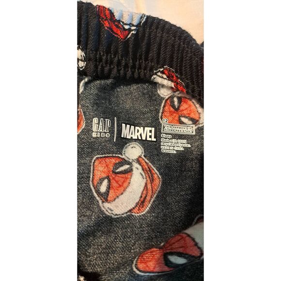 GAP Kids Size 12 Spiderman Christmas Pajama Pants - Picture 4 of 5